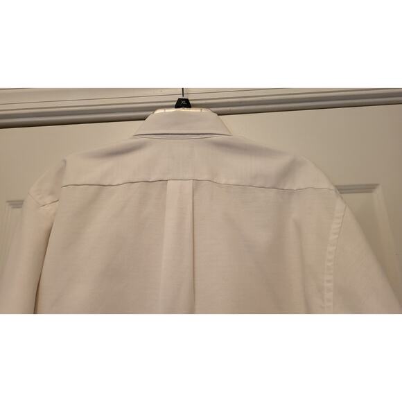 Puritan Solid White Button Long Sleeve Dress Shirt Adult Men's Size 16 1/2 32/33 - Picture 5 of 11